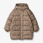 Wheat Yrsa parka, caramel anemones