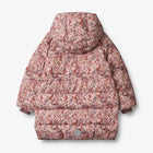 Wheat Yrsa parka, flowers in plenty