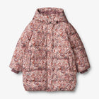 Wheat Yrsa parka, flowers in plenty