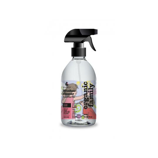 PURENN 100% biolagunev ja looduslik klaasipuhastusvahend maasika lõhnaline, 500 ml