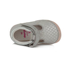 D.D.Step barefoot nahast kingad, grey/lilled 070
