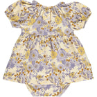 Müsli Cardamine s/s dress body, calm yellow