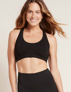 Boody spordirinnahoidja Raceback Sports Bra, must