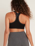 Boody spordirinnahoidja Raceback Sports Bra, black/silver