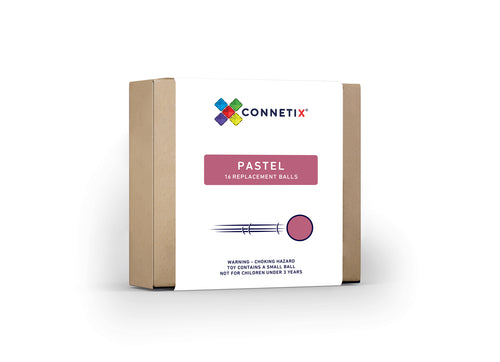 Connetix,16 tk Pastel Replacement Ball Pack