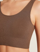 Boody Ribbed Seamless Bra, nude 6