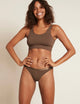 Boody Ribbed Seamless Bra, nude 6