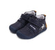D.D.Step kõrgema säärega nahast tossud, royal blue 063/AW'24