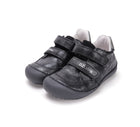 D.D.Step nahast tossud, black/silver