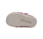 D.D.Step nahast barefoot-tossud, pink 070