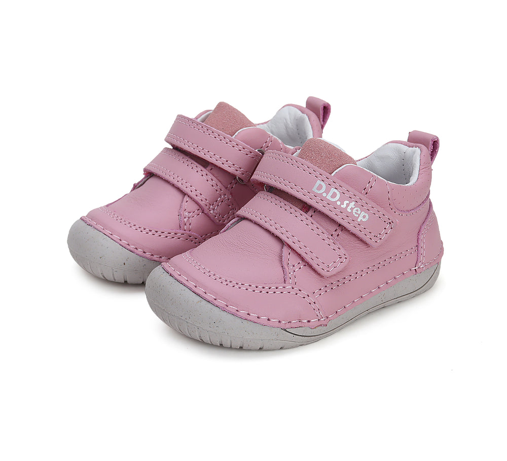 D.D.Step nahast barefoot-tossud, pink 070