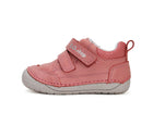 D.D.Step nahast barefoot-tossud, dark pink 070