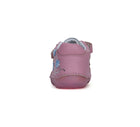 D.D.Step nahast barefoot tossud, Pink 070
