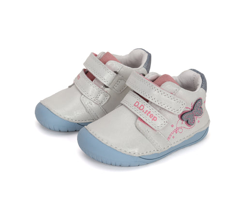 D.D.Step nahast barefoot-tossud, white 070