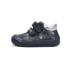 D.D.Step natuke kõrgema säärega nahast barefoot-tossud, royal blue/süda 070