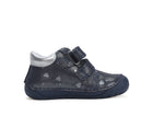 D.D.Step natuke kõrgema säärega nahast barefoot-tossud, royal blue/süda 070