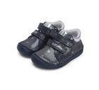 D.D.Step natuke kõrgema säärega nahast barefoot-tossud, royal blue/süda 070