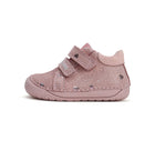 D.D.Step natuke kõrgema säärega nahast barefoot tossud, Pink- Süda 070