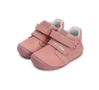 D.D.Step natuke kõrgema säärega nahast barefoot-tossud, pink 070