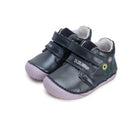 D.D.Step natuke kõrgema säärega nahast barefoot-tossud, royal blue 070