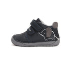 D.D.Step natuke kõrgema säärega nahast barefoot-tossud, royal blue/londiste 070