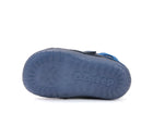 D.D.Step helendava talla ja embleemidega nahast tossud, royal blue/putukate uurija 070