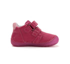 D.D.Step helendava talla ja embleemiga nahast tossud, dark pink 070
