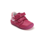 D.D.Step helendava talla ja embleemiga nahast tossud, dark pink 070