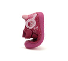 D.D.Step helendava talla ja embleemiga nahast tossud, dark pink 070
