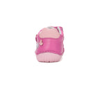 D.D.Step siledast nahast tossud, hot pink/linnuke
