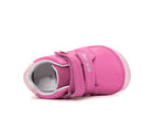 D.D.Step siledast nahast tossud, hot pink/linnuke