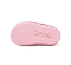 D.D.Step siledast nahast tossud, hot pink/linnuke