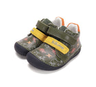 D.D.Step dinosaurustega nahast tossud, olive