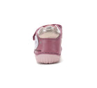 D.D.Step linnukesega nahast tossud, raspberry