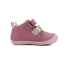 D.D.Step linnukesega nahast tossud, raspberry