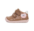 D.D.Step linnukesega nahast tossud, chocolate 070
