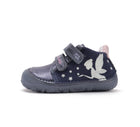 D.D.Step helendava talla ja embleemiga nahast tossud, royal blue/haldjas 073