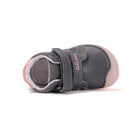 D.D.Step helendava talla ja embleemiga nahast tossud, dark gery/haldjas 073