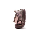 D.D.Step pimedas helendava tallaga nahast tossud, chocolate 073