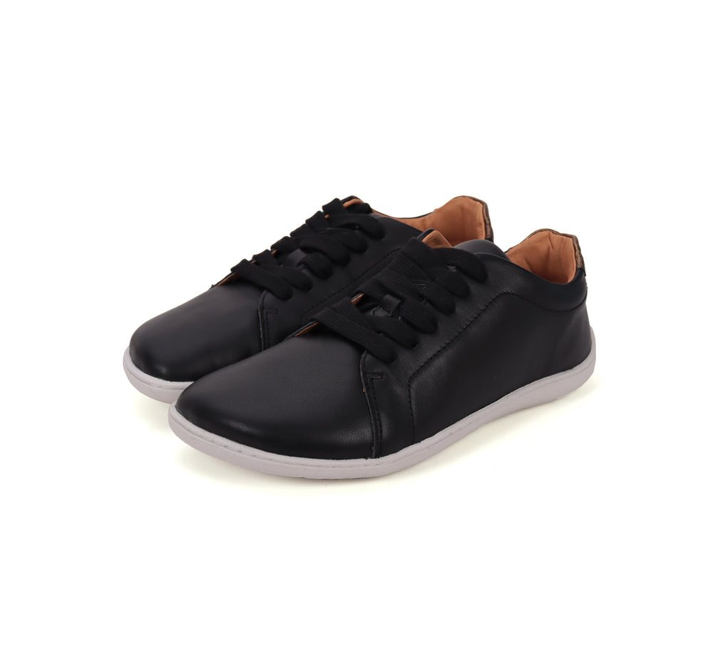 Stitch & Walk nahast vabaajajalanõud, black+gold