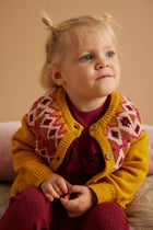Soft Gallery Mira Knit Cardigan baby, Old Gold