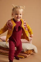 Soft Gallery Mira Knit Cardigan baby, Old Gold
