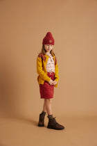 Soft Gallery Mira Knit Cardigan, Old Gold