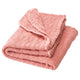 Disana meriinovillane beebitekk Ajour, soft pink