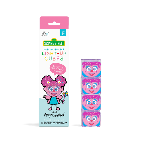 Glo Pals sensoorsed valguskuubikud vanni - Abby Cadabby