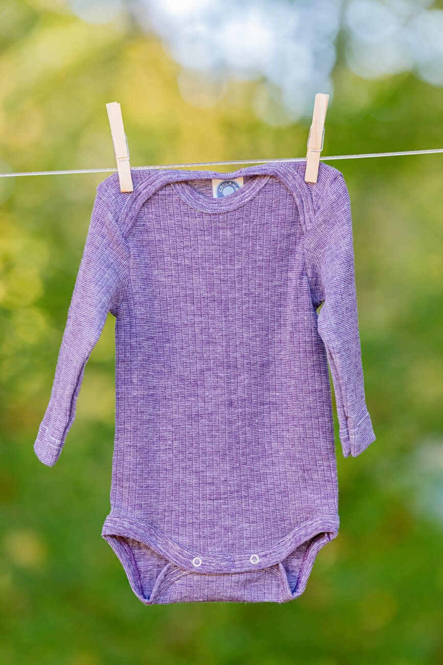 Cosilana, siid-vill-puuvill body, Lilla