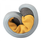 3F Bar3foot tekstiilist tossud, honey yellow/grey