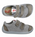 3F Bar3foot tekstiilist tossud, grey/grey