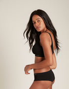 Boody rinnahoidja Shaper Crop Bra, black