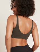 Boody rinnahoidja Shaper Crop Bra, dark olive